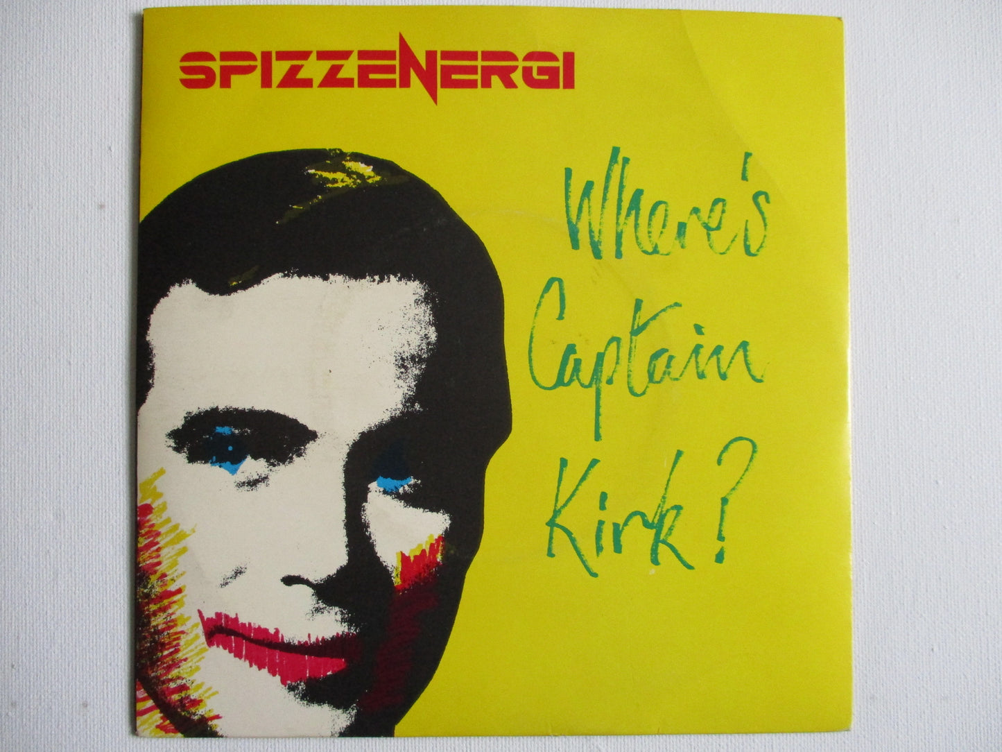 SPIZZ ENERGI where's captain kirk? VG VG+