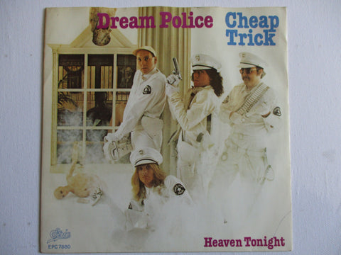 CHEAP TRICK dream police 7" VG  EX