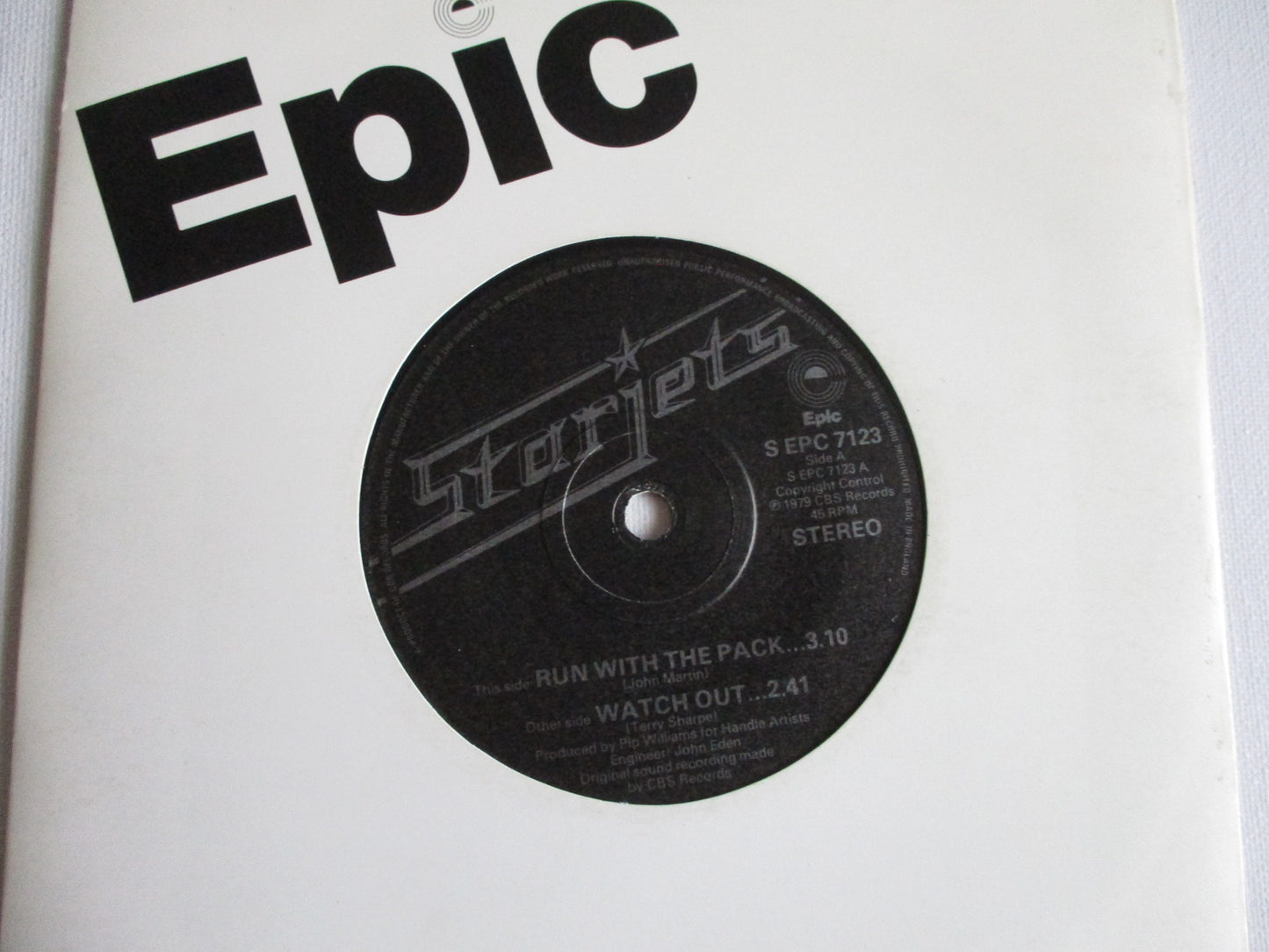 STARJETS run with the pack 7" EX EX