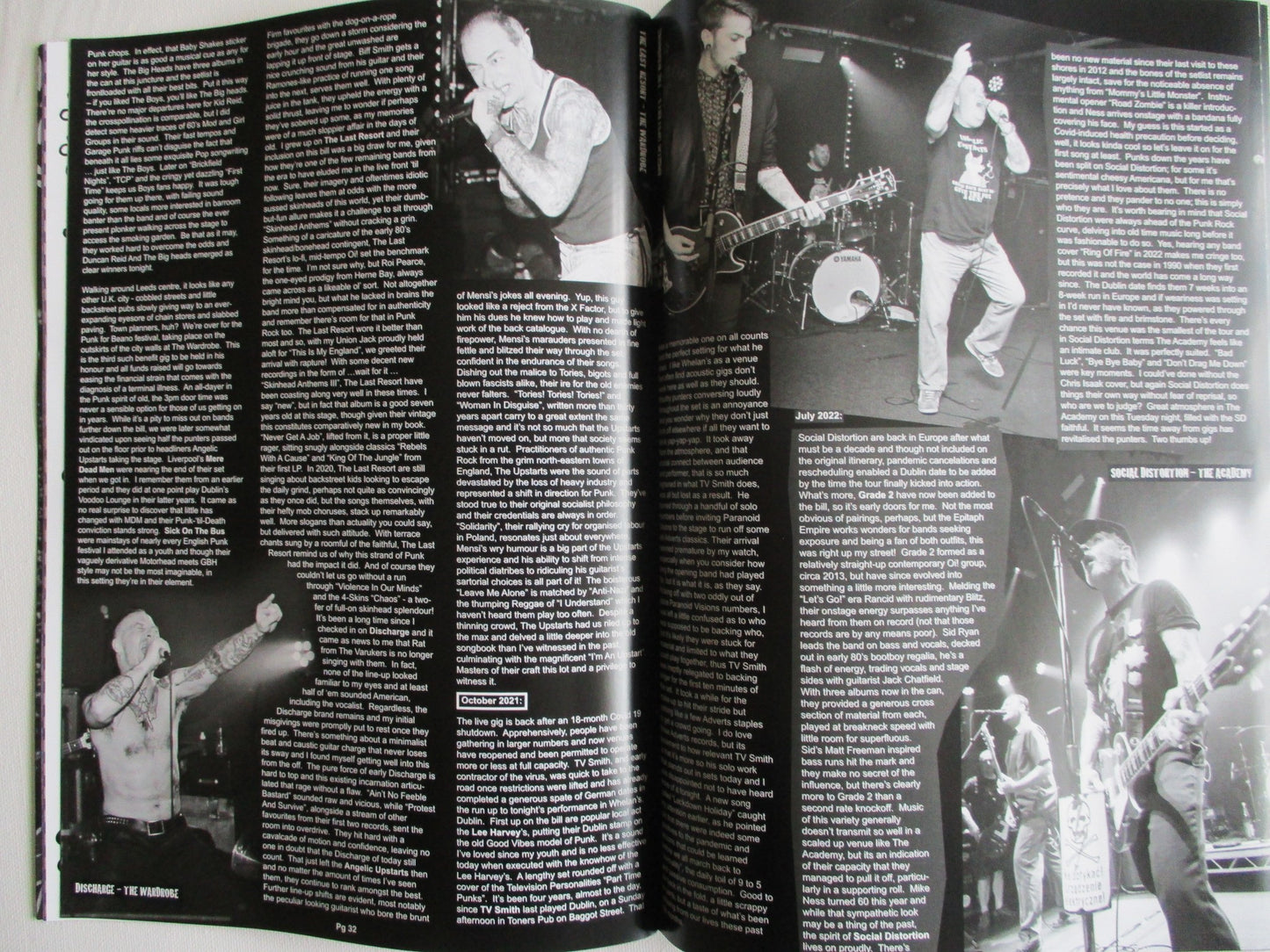 RIOT 77 fanzine Roddy Radiation , Beltones , The Press HALF PRICE