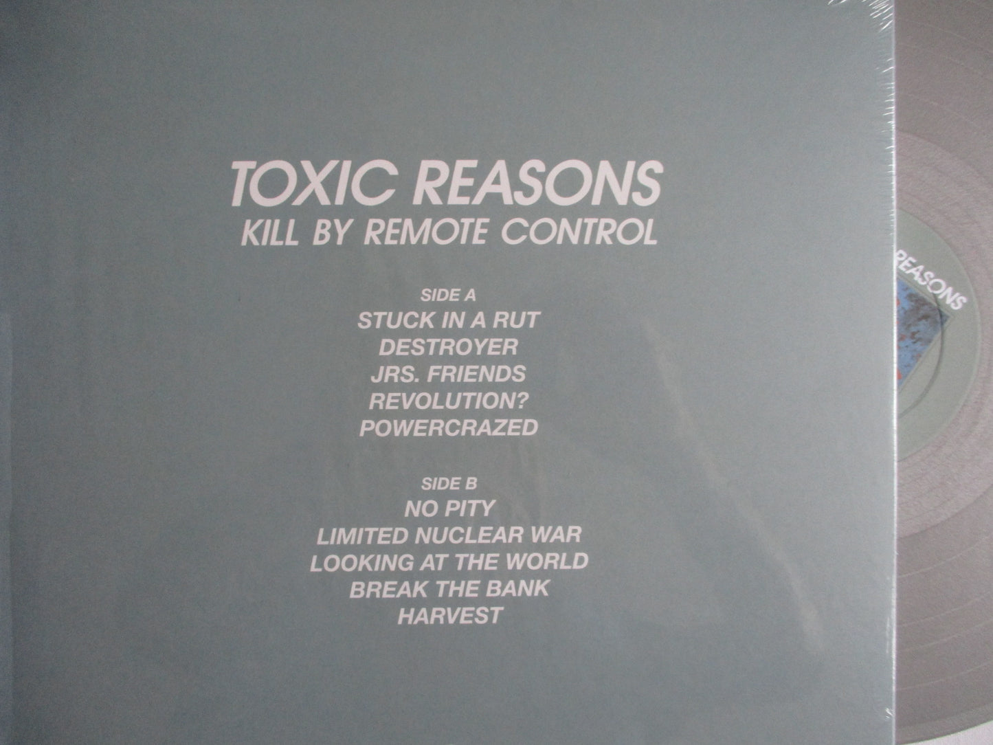 TOXIC REASONS kill by remote control LP g/fold sl