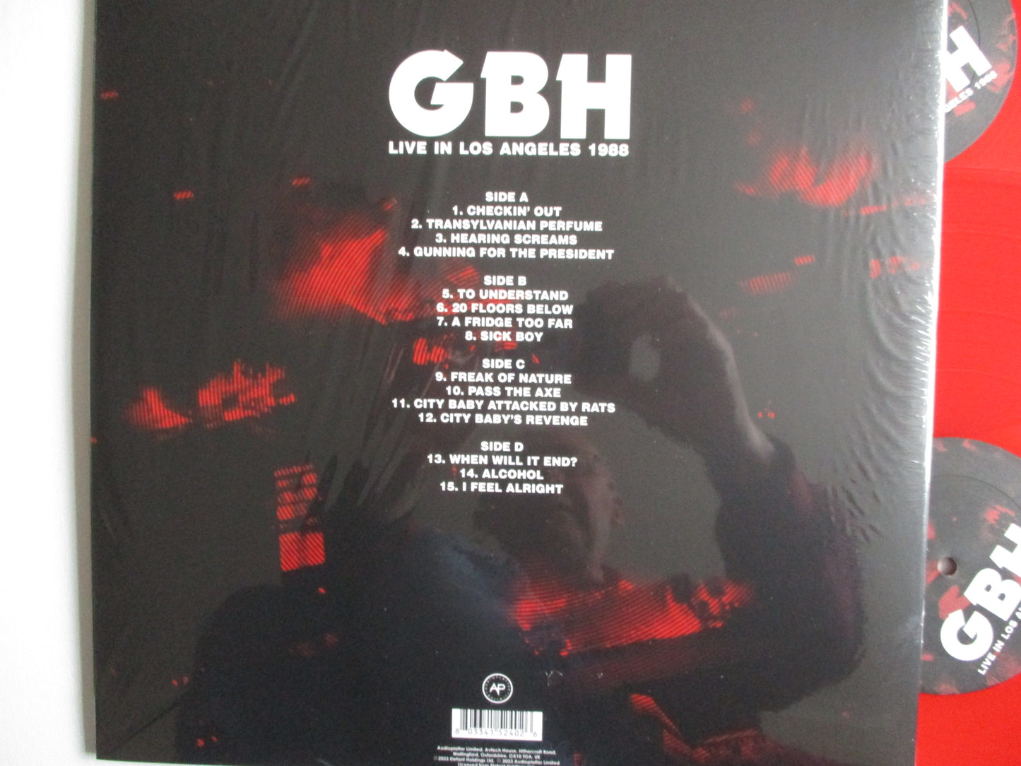 GBH live in Los Angeles 1988 2LP RED V* SALE!