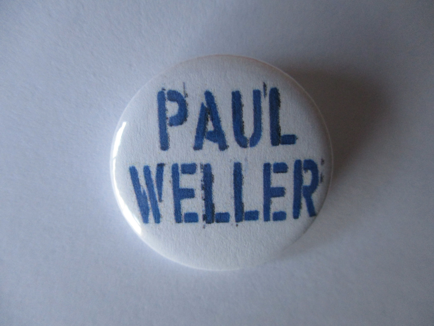 PAUL WELLER mod indie badge