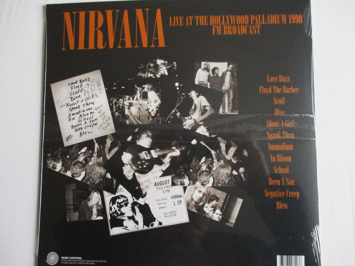NIRVANA california uber alles LP one only