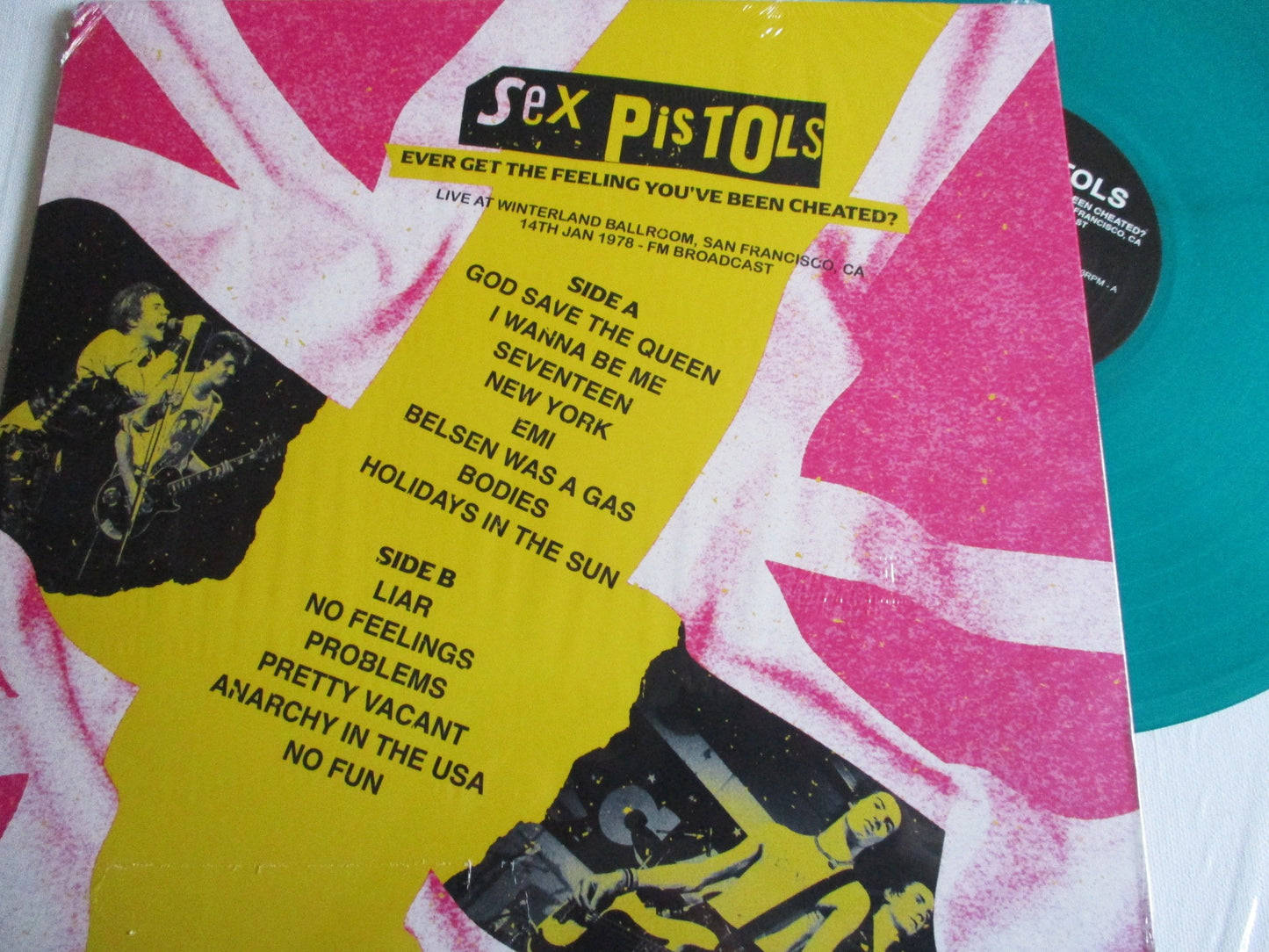 SEX PISTOLS ever get the feeling you've been cheated? LP