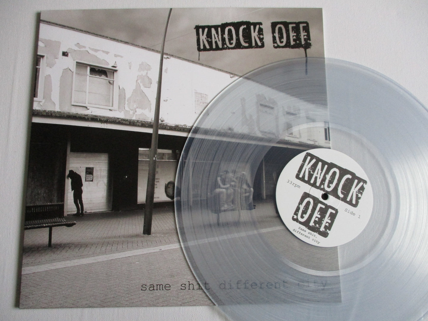 KNOCK OFF same shit different city LP (Ltd repro) SALE!