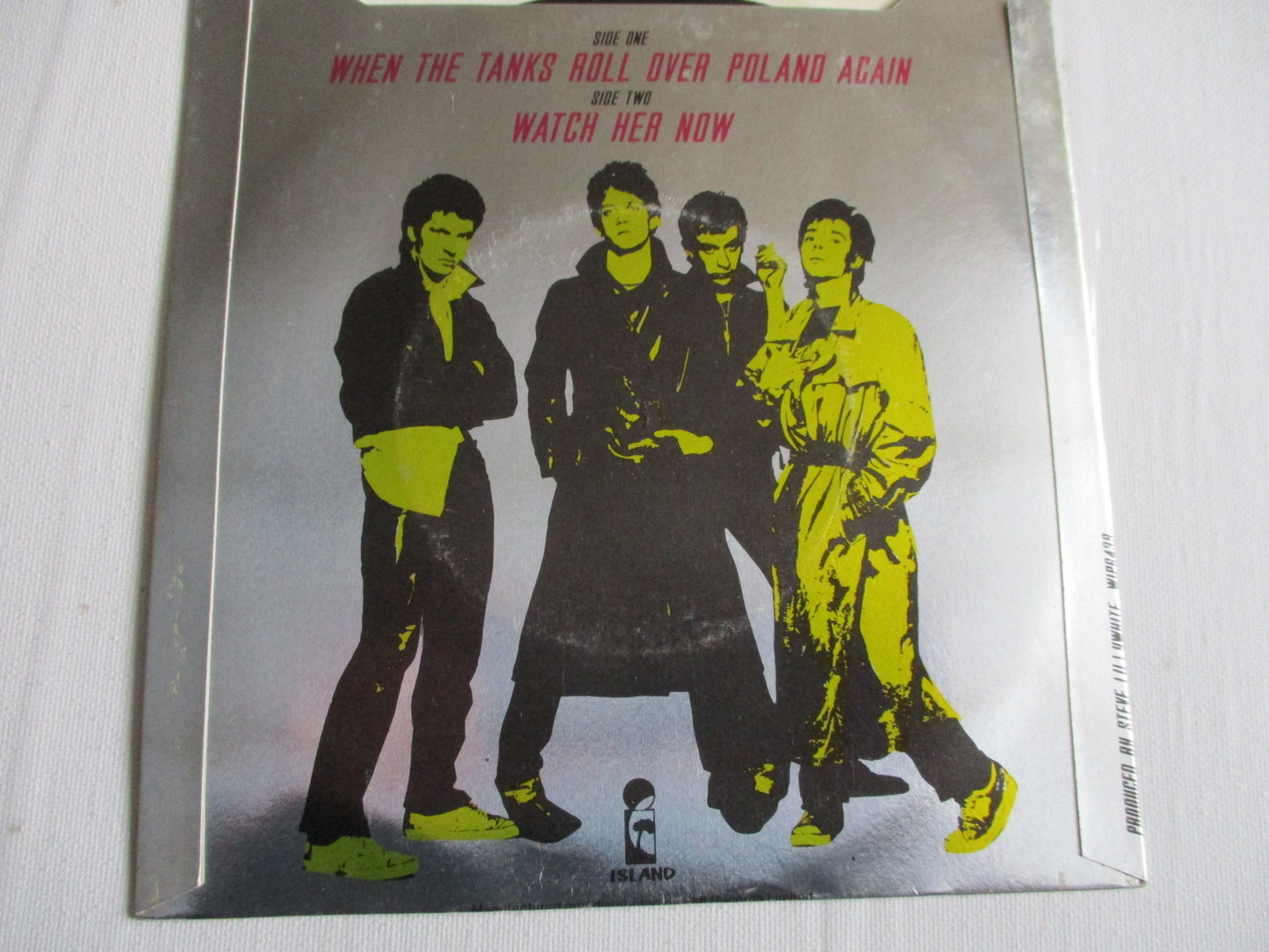 THE AUTOMATICS when the tanks .. 7" G EX