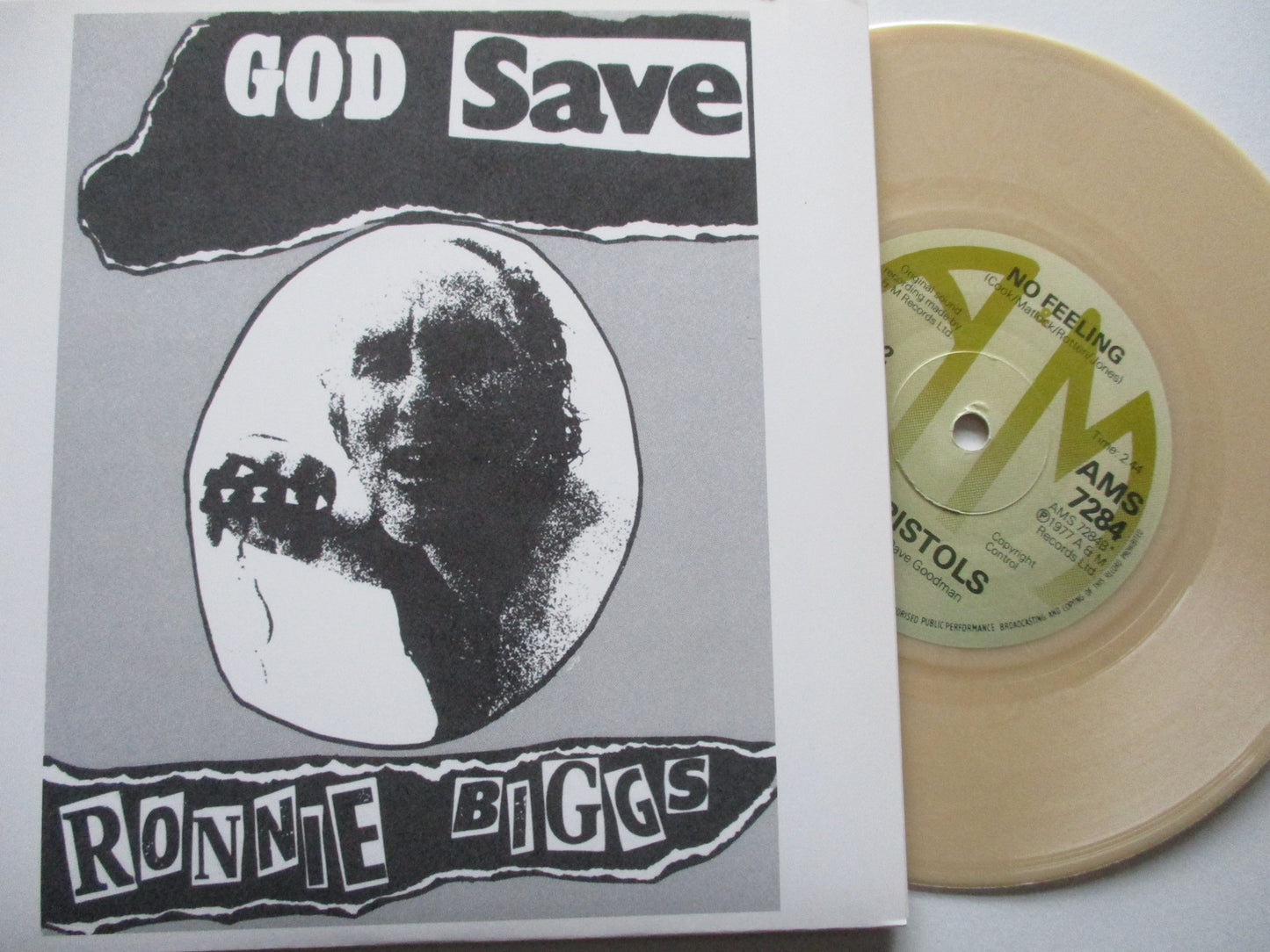 SEX PISTOLS god save the queen 7" Banned sleeve 100 only