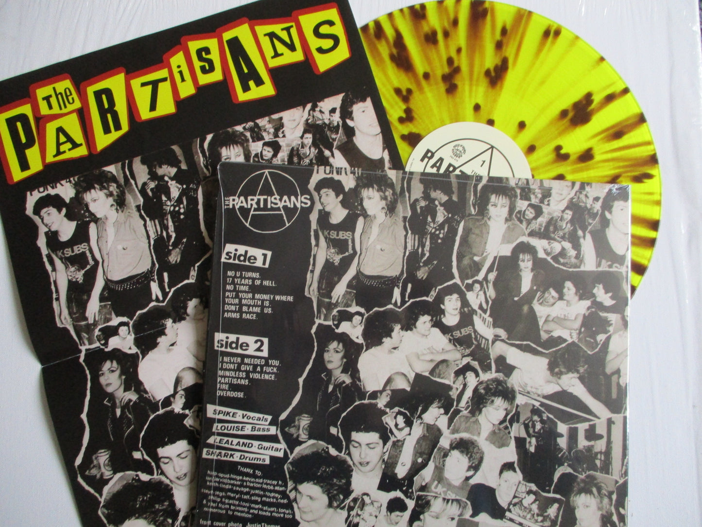 THE PARTISANS s/t LP + POSTER