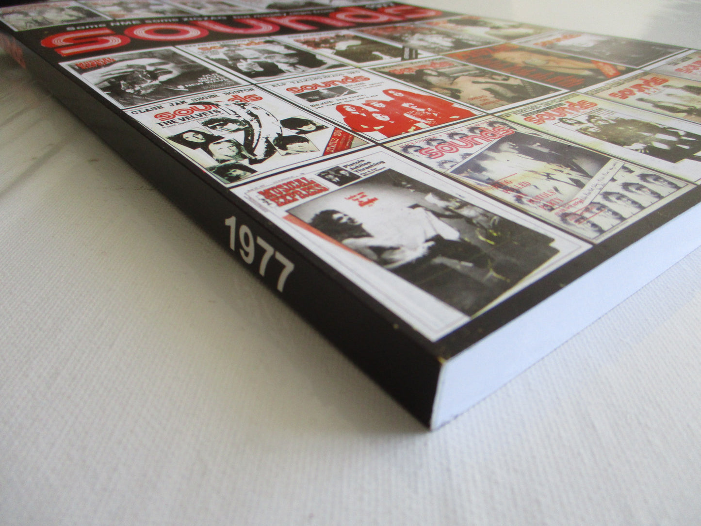 SOUNDS etc 1977 cuttings HUGE BOOK