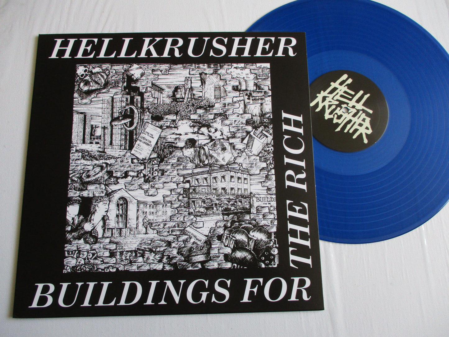 HELLKRUSHER buildings for the rich LP