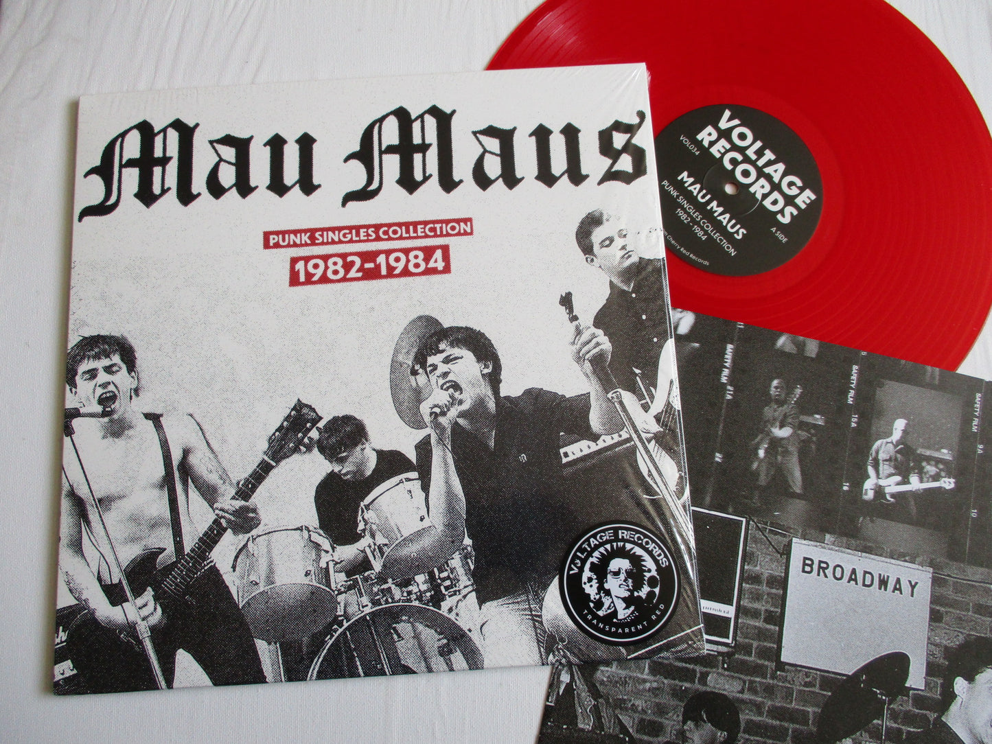 MAU MAUS punk singles collection LP