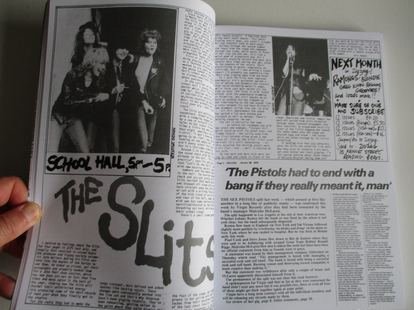 SOUNDS etc 1978 cuttings HUGE BOOK