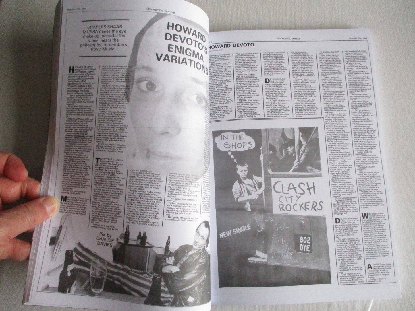 SOUNDS etc 1978 cuttings HUGE BOOK