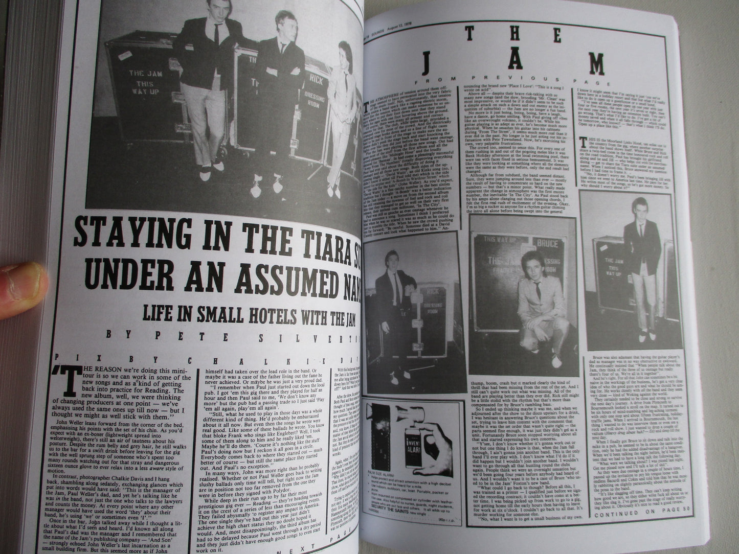 SOUNDS etc 1978 cuttings HUGE BOOK