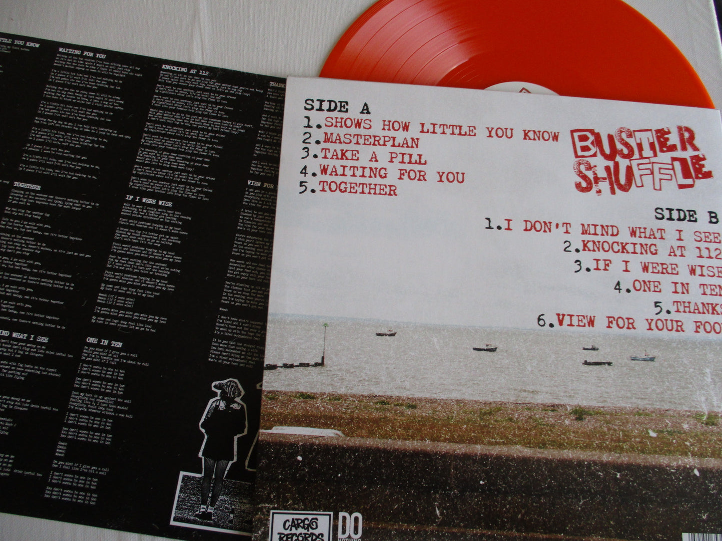 BUSTER SHUFFLE together LP signed! 250 only