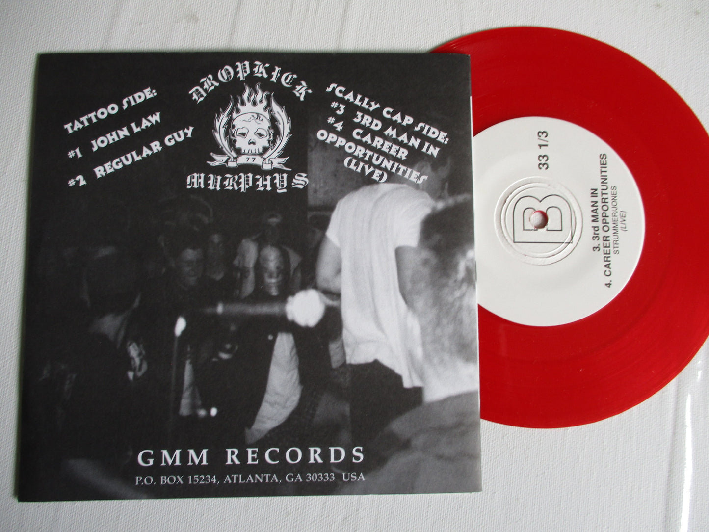 DROPKICK MURPHYS tattoos & scallycaps 7" EX EX