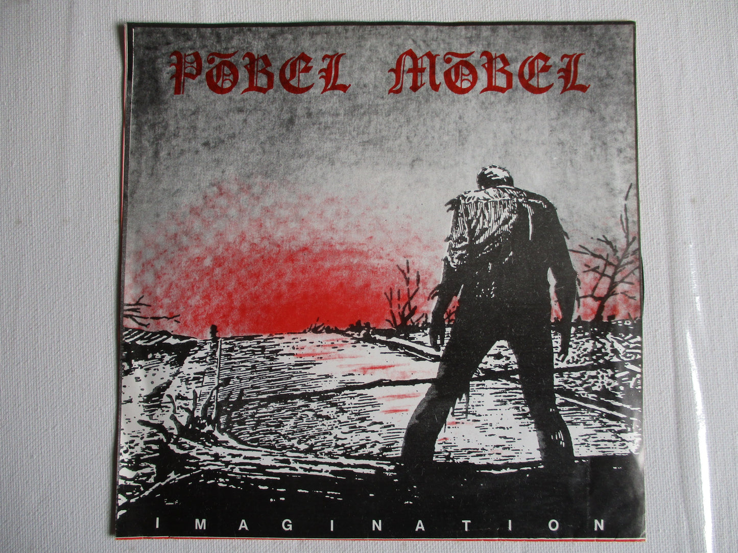 POBEL MOBEL imagination 7" VG VG (rare Swedish punk)
