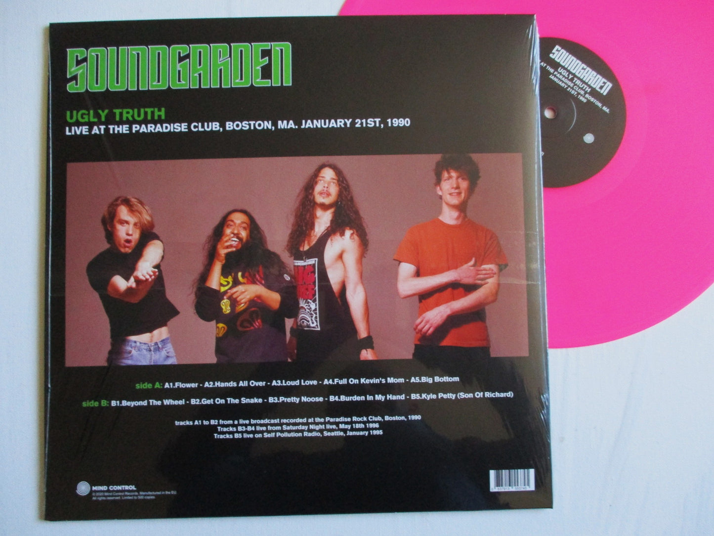 SOUNDGARDEN ugly truth boston 1990 LP