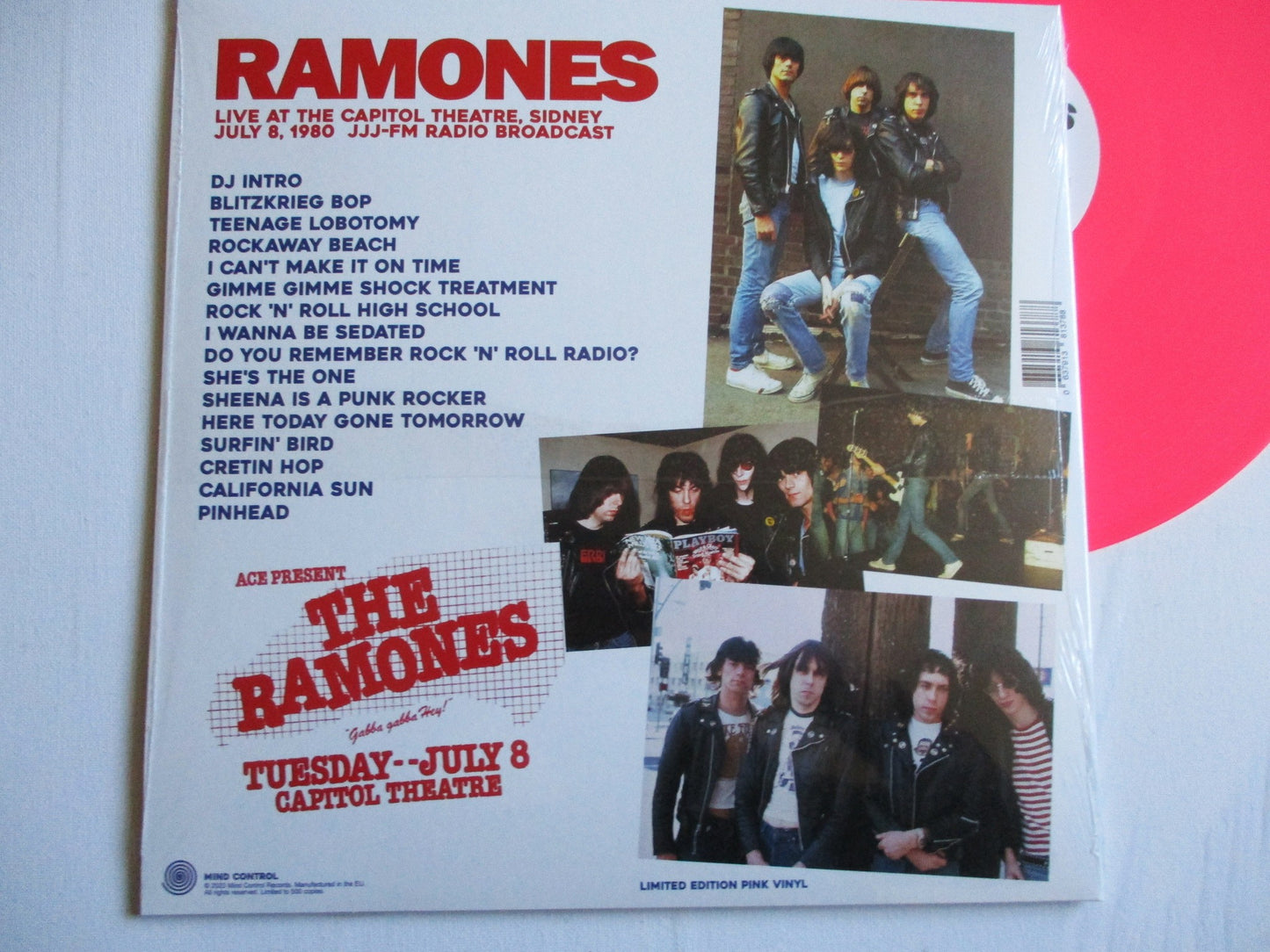 RAMONES gabba gabba g'day LP