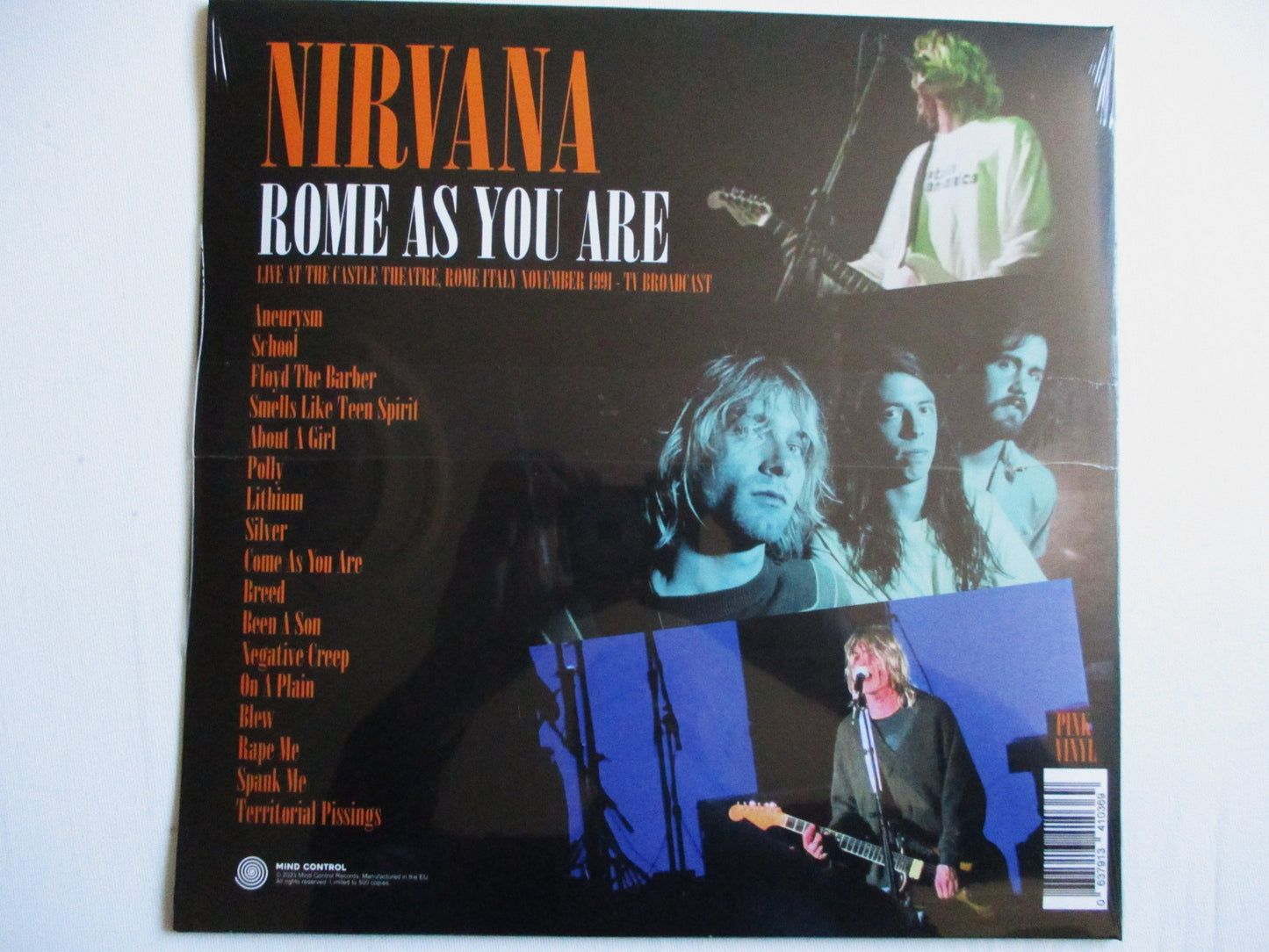 NIRVANA rome as you are LP