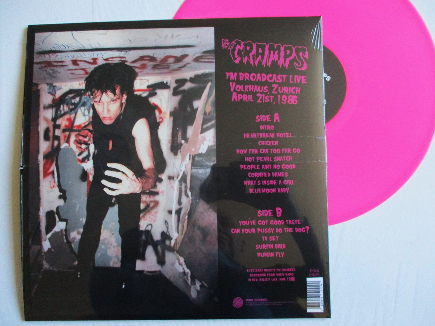 THE CRAMPS hot pearl broadcast LP