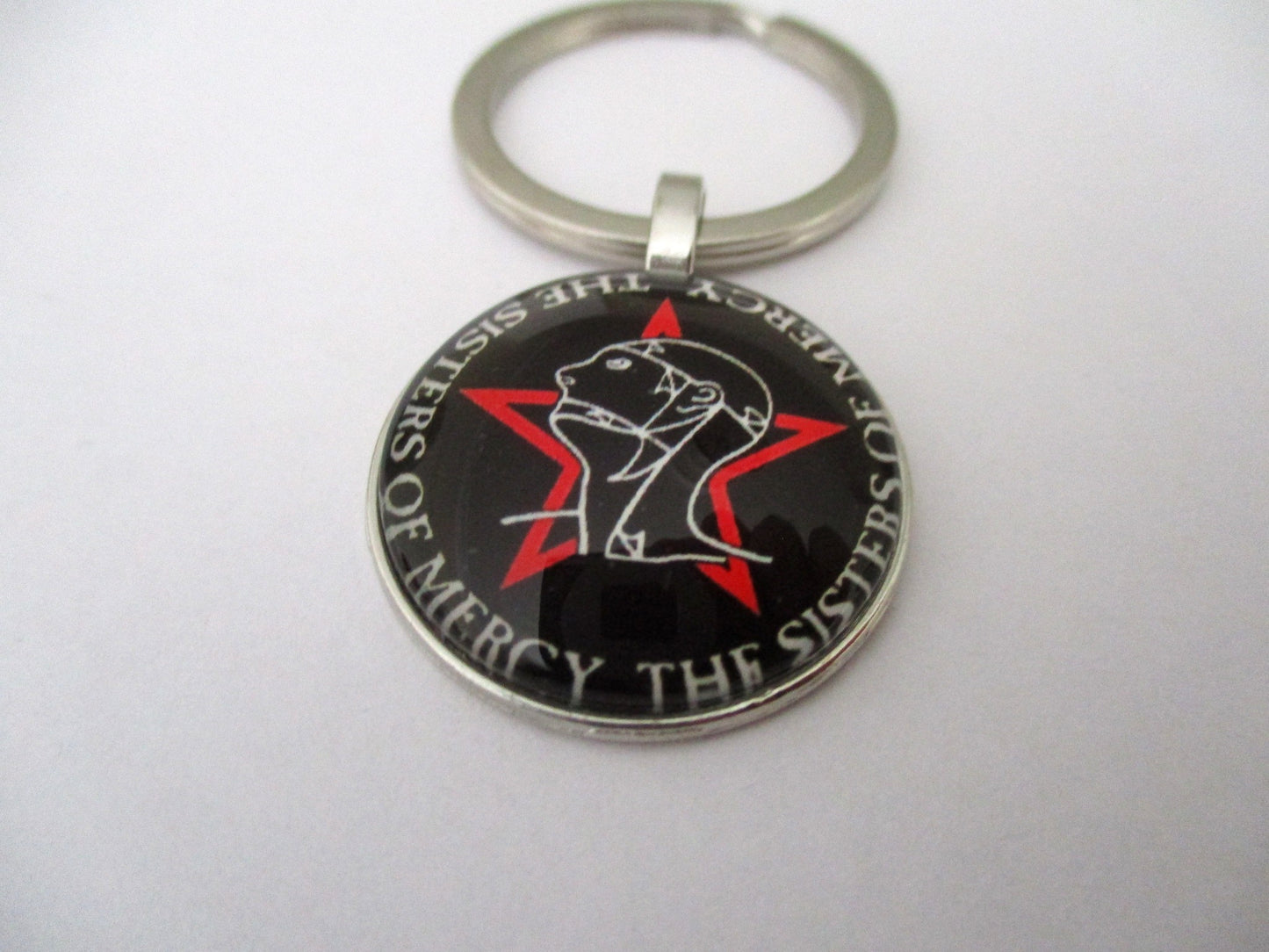SISTERS OF MERCY goth punk KEYRING sale *