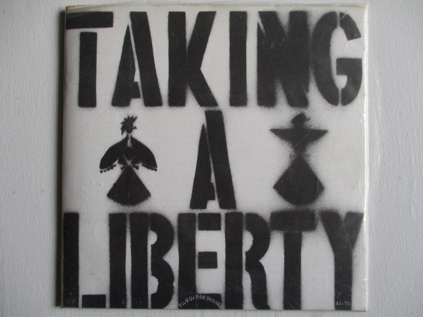 FLUX OF PINK INDIANS taking a liberty 7" VG EX