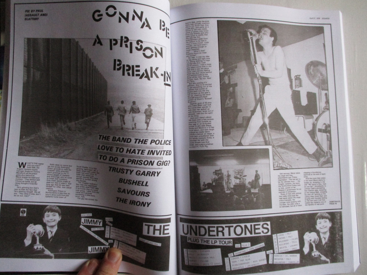 SOUNDS etc 1979 cuttings HUGE BOOK