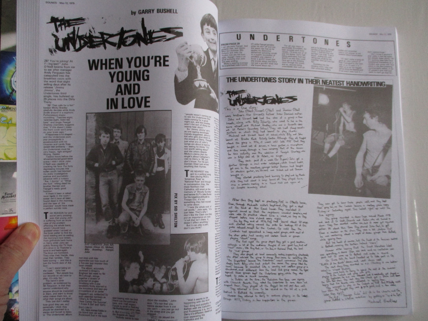 SOUNDS etc 1979 cuttings HUGE BOOK