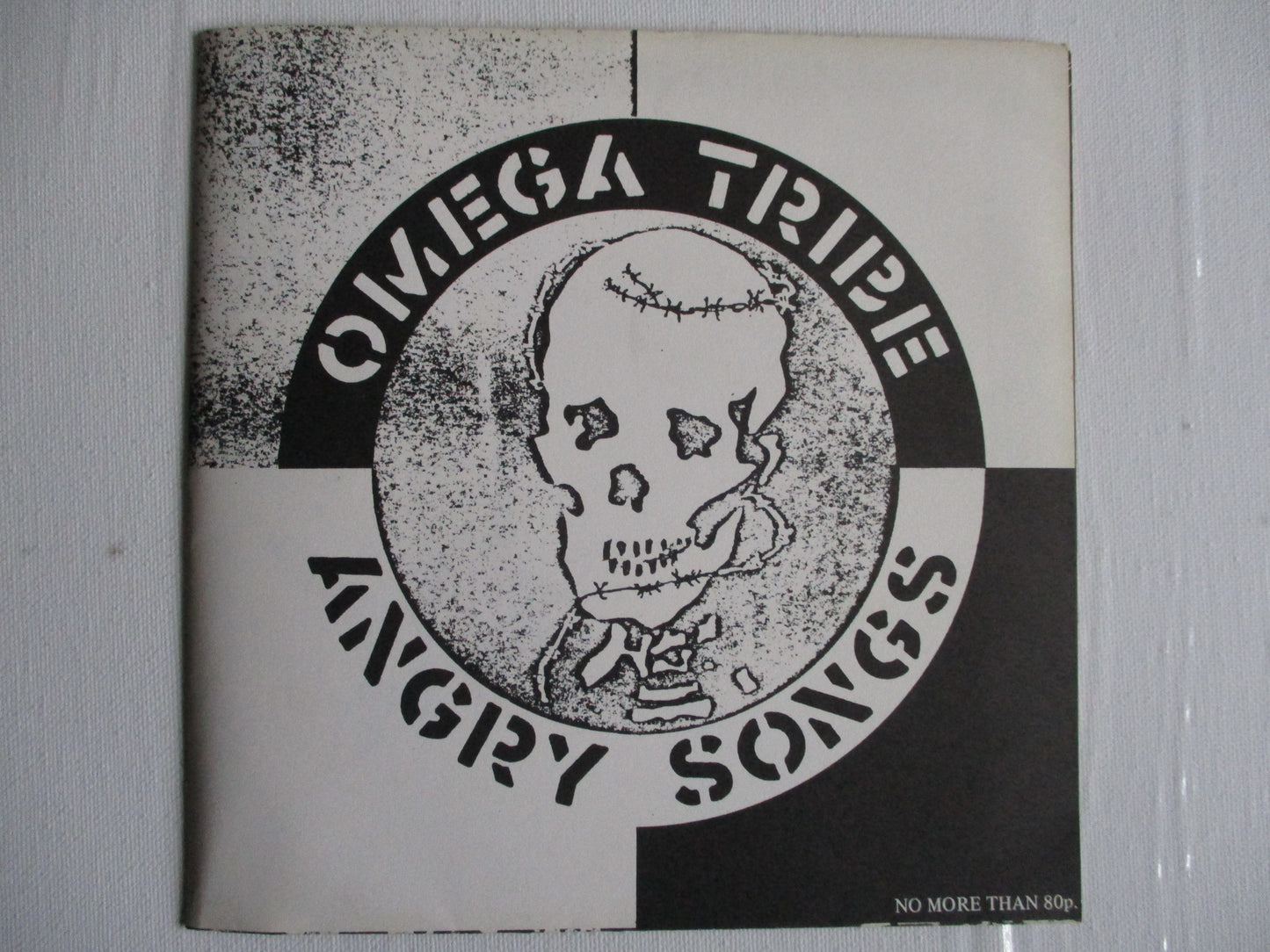 OMEGA TRIBE angry songs 7" EX EX