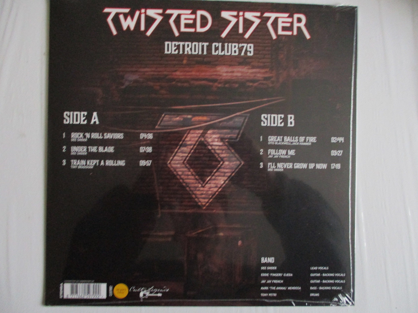 TWISTED SISTER detroit club 79 LP very few