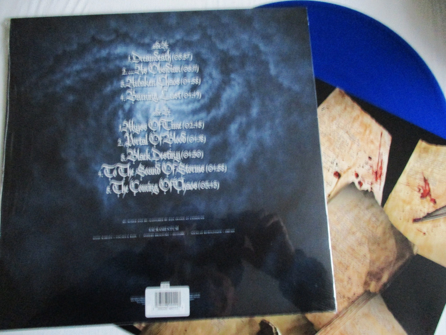 SACRAMENTUM the coming of chaos LP black metal
