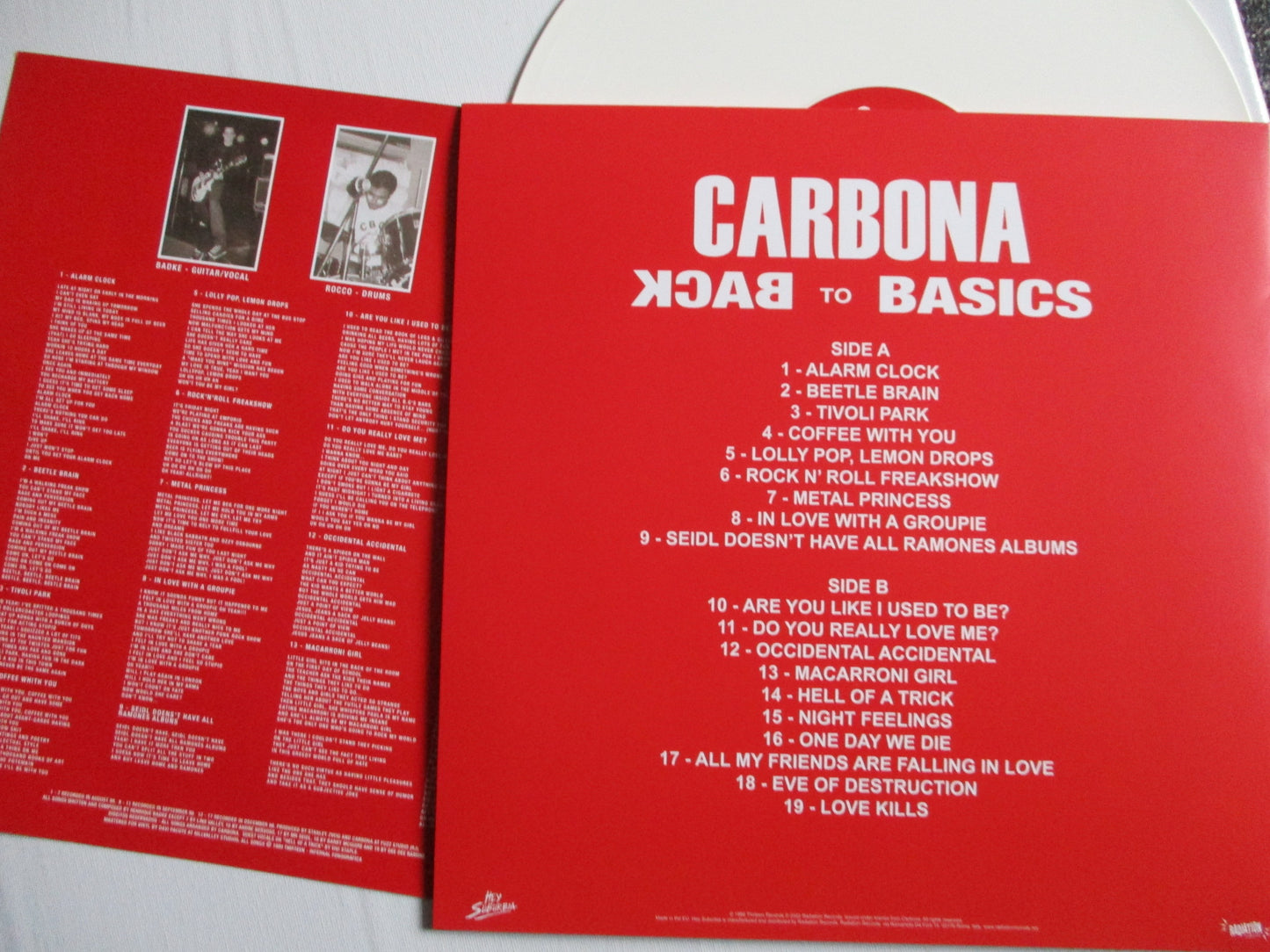 CARBONA back to basics LP