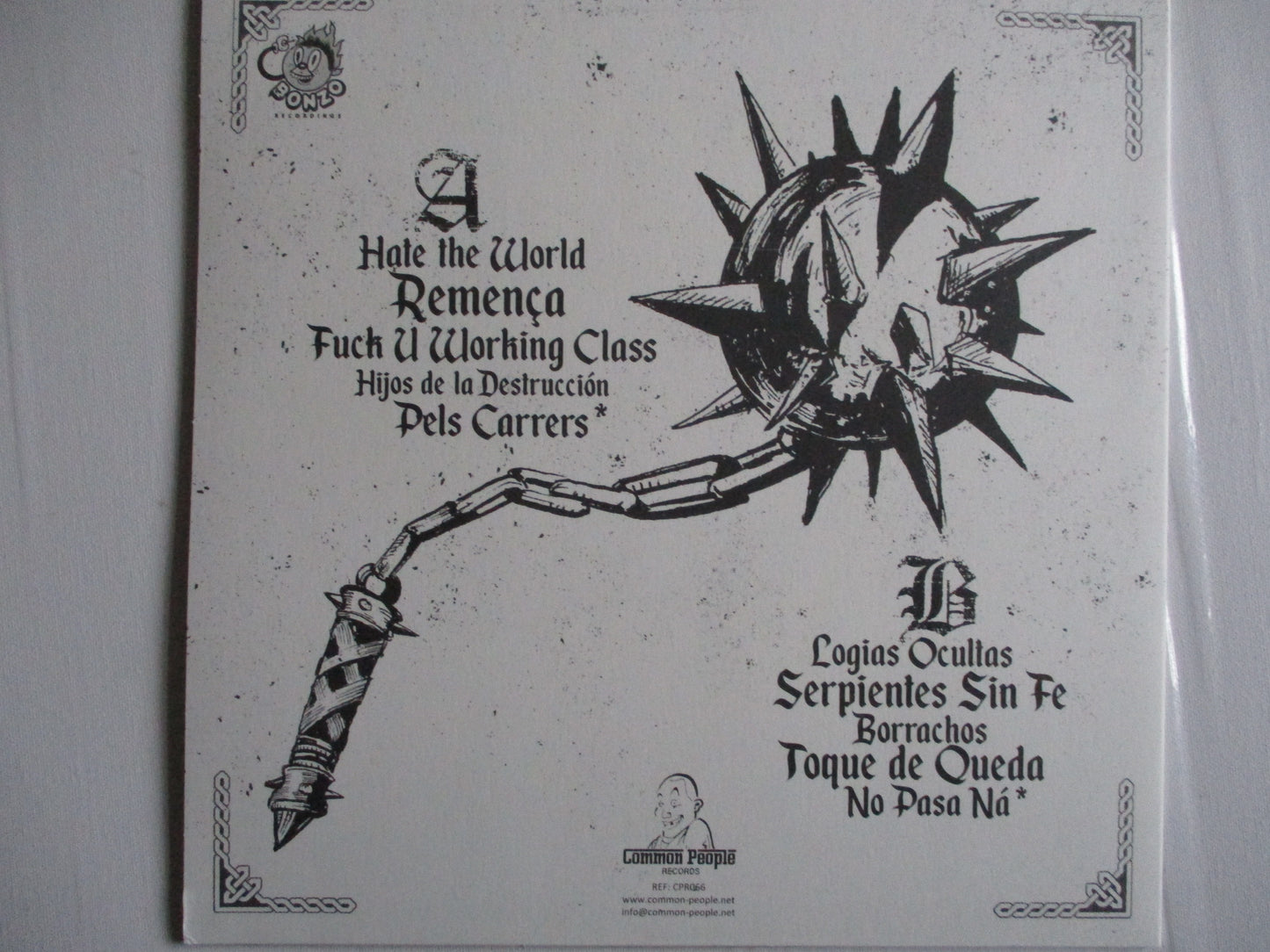 BRUTAL SIEGERS hijos de la destruction LP + poster insert