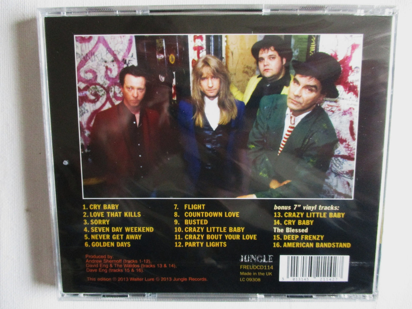 THE WALDOS rent party CD (Walter Lure etc)