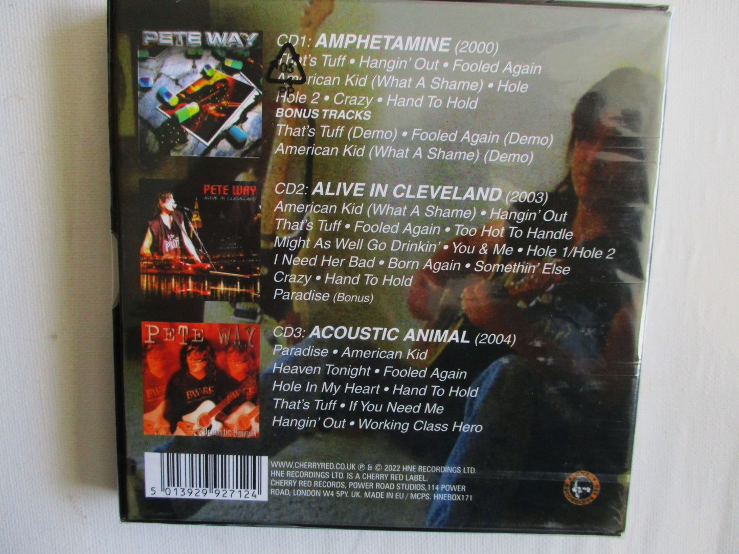 PETE WAY solo albums 3CD box set ONLY £4.99