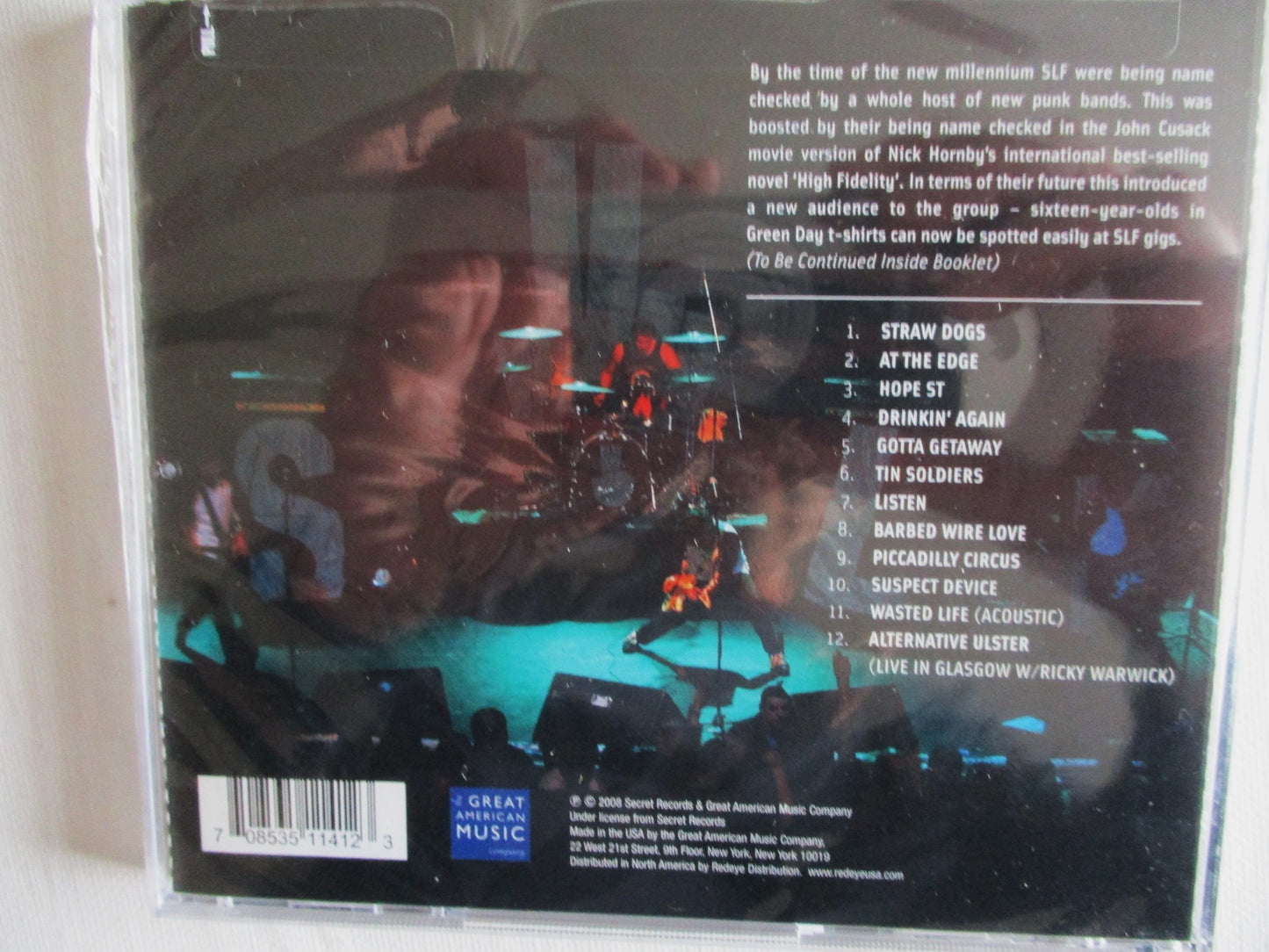 STIFF LITTLE FINGERS long way to paradise CD