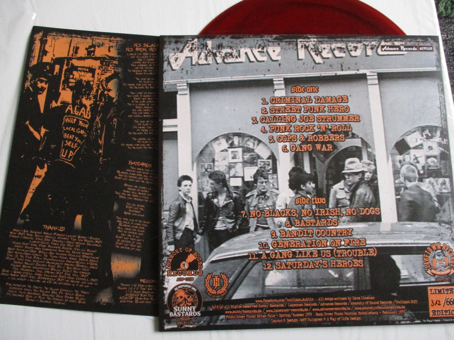 HOOLIGAN first offence LP