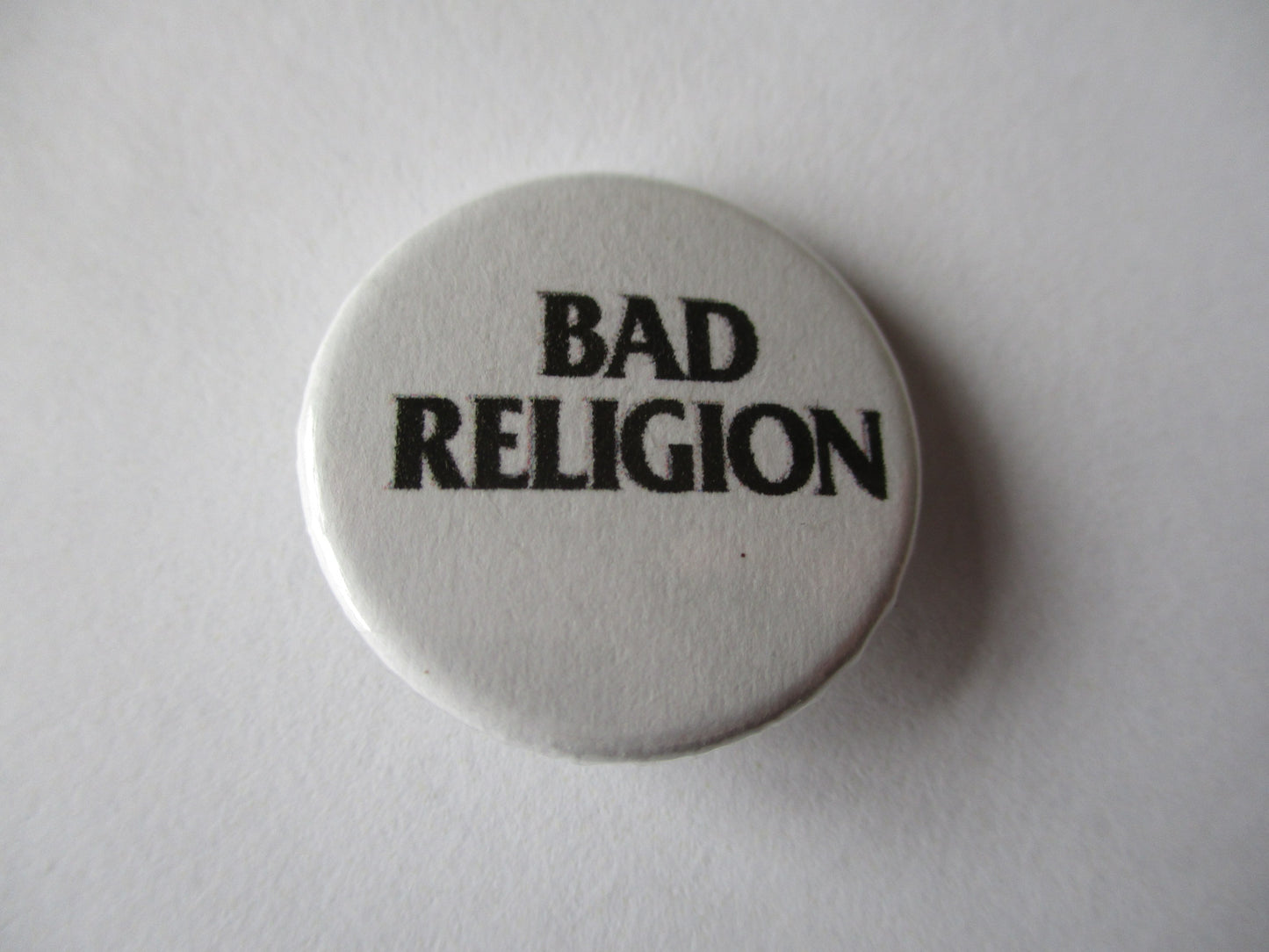 BAD RELIGION punk badge