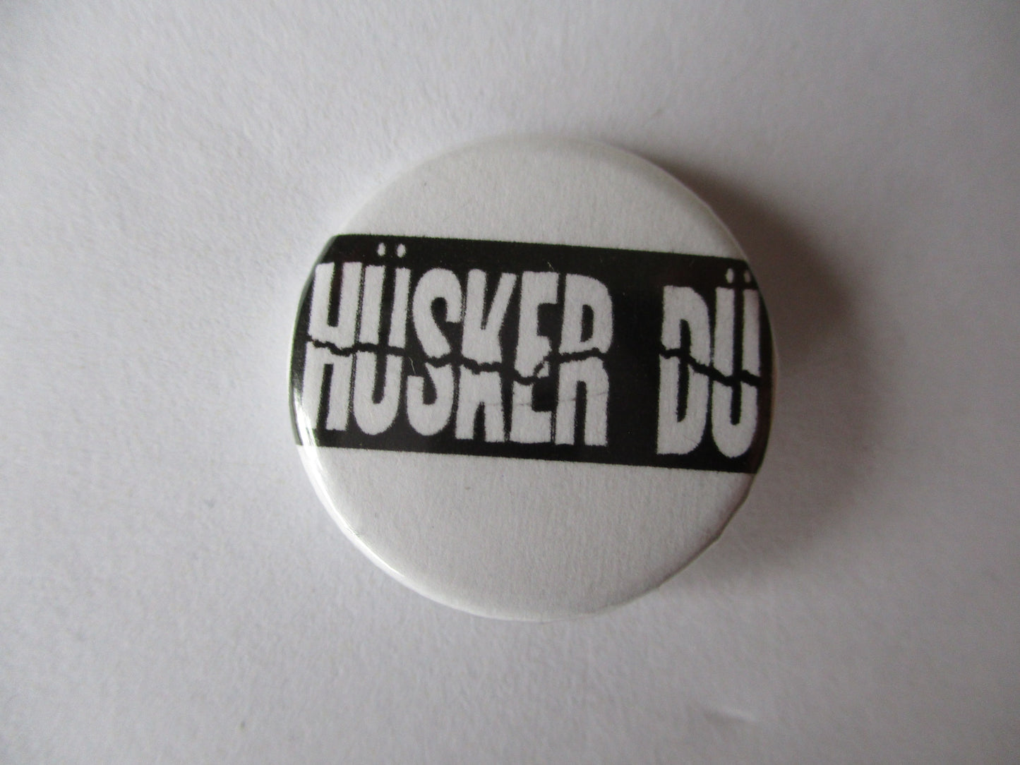 HUSKER DU punk badge (1 only)