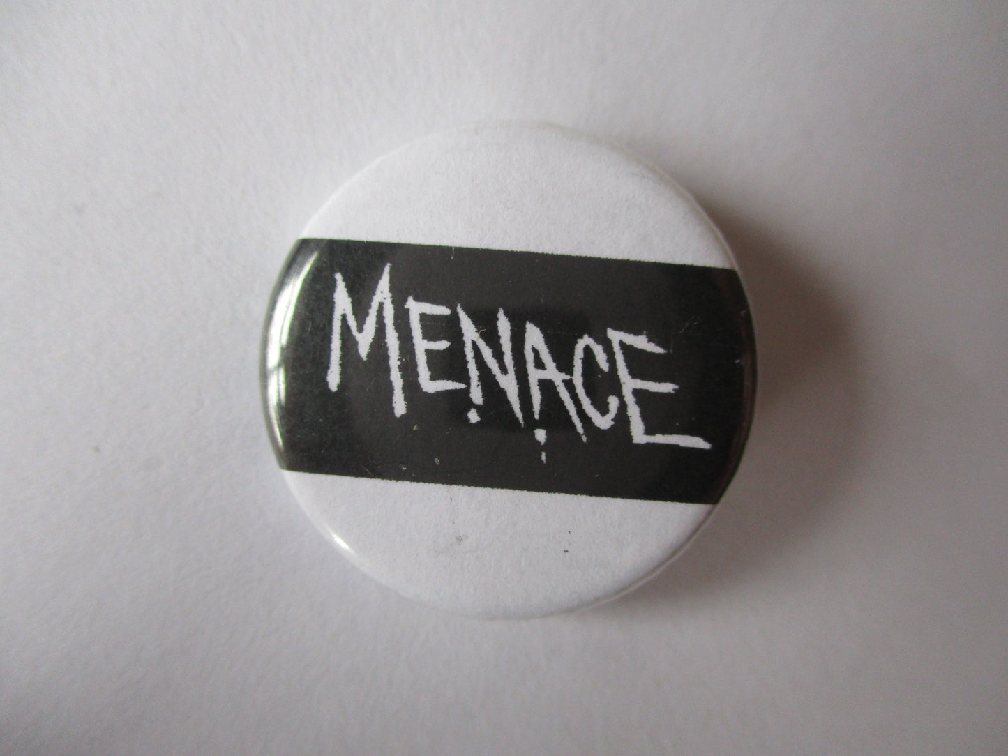 MENACE punk badge (1 only)