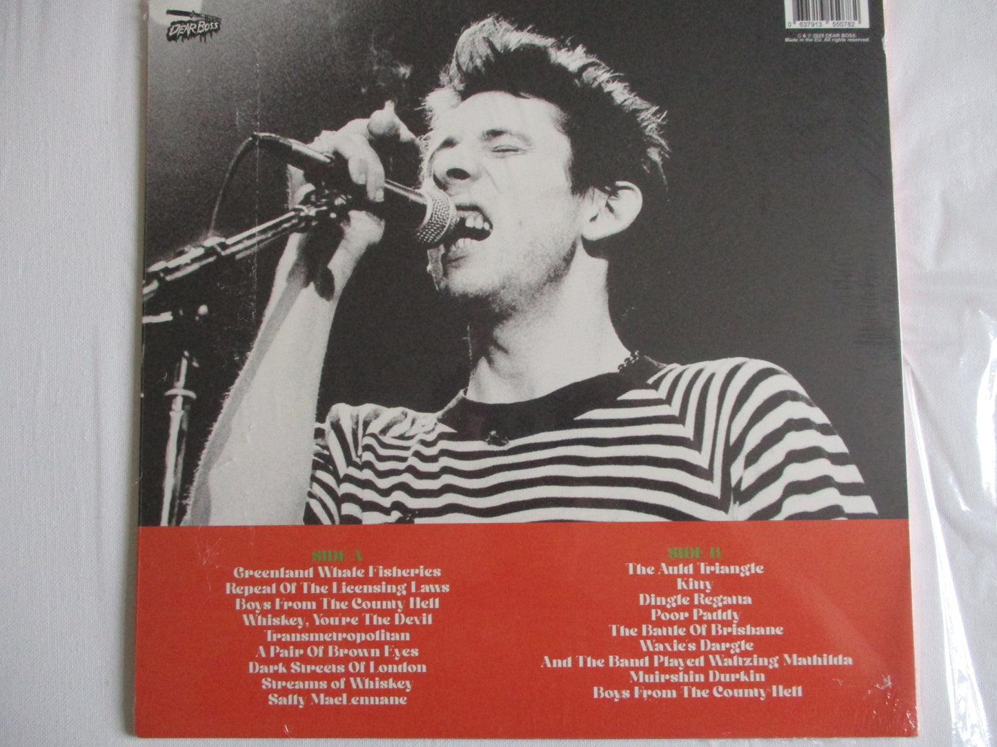 THE POGUES pissed & pinned LP one only
