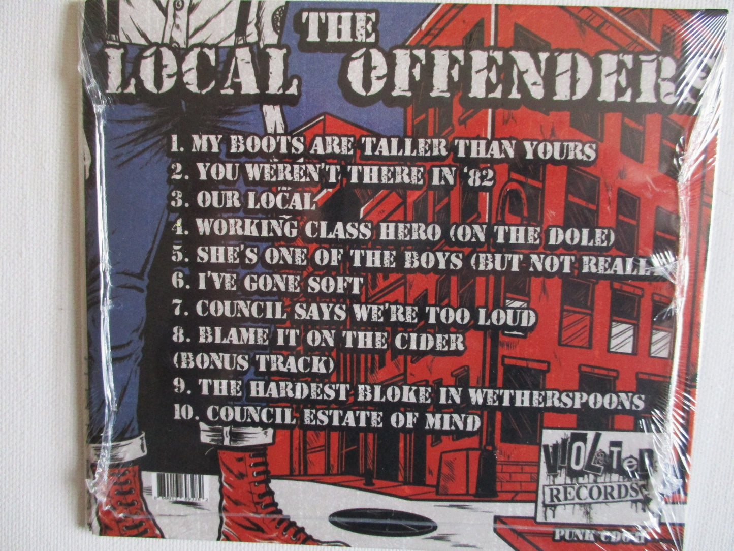 LOCAL OFFENDERS oi! the satire CD