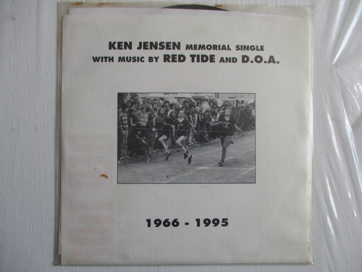 DOA / RED TIDE ken jensen split 7" VG EX
