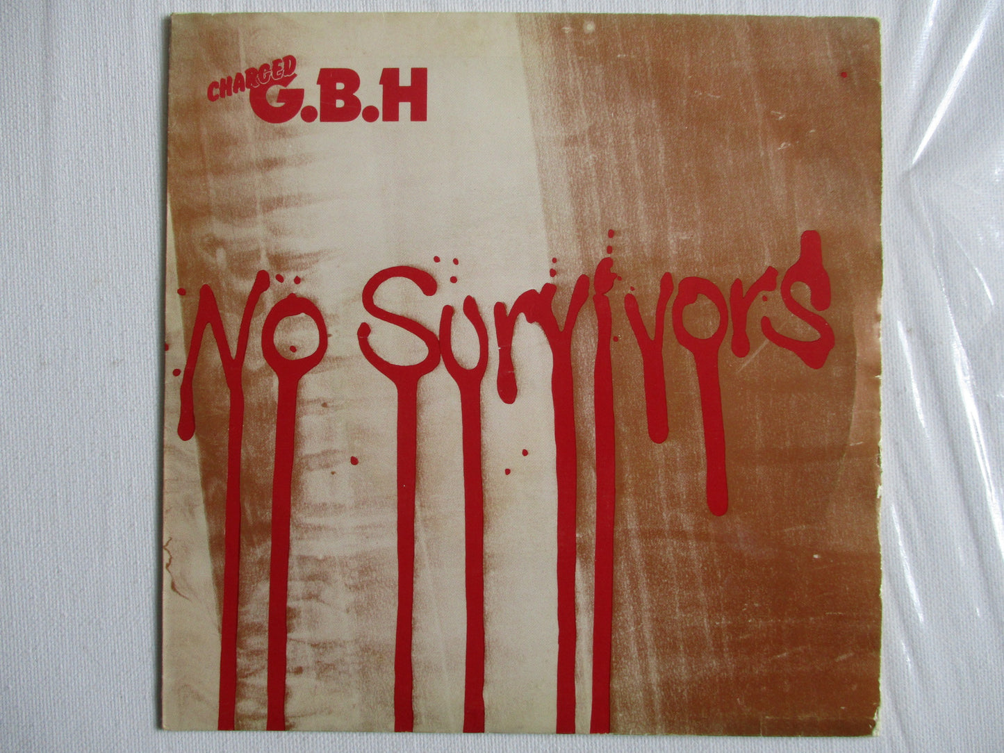 GBH no survivors 7" VG VG