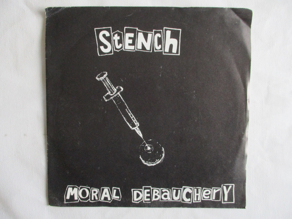 STENCH moral debauchery 7" VG EX
