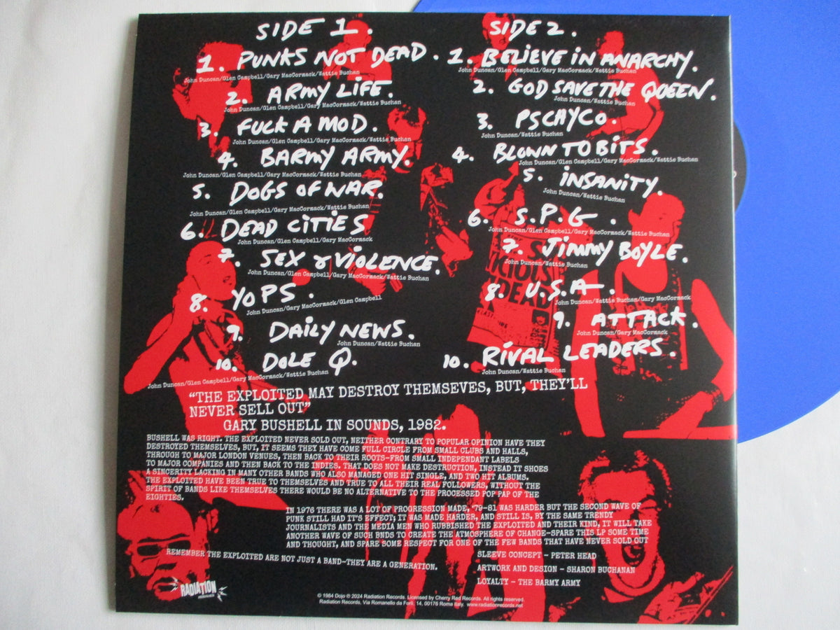 EXPLOITED totally exploited LP