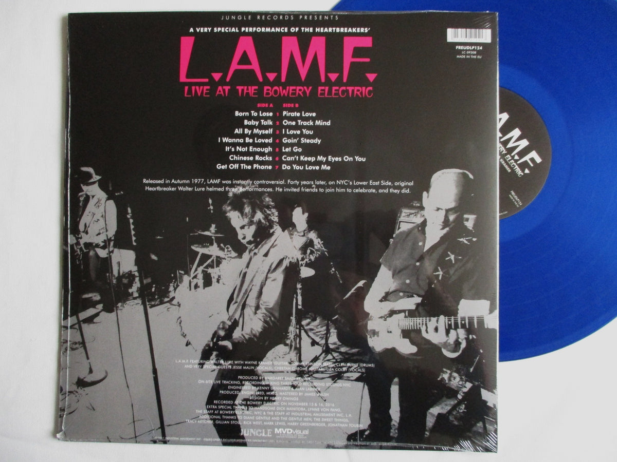 LAMF live at the bowery electric LP (Blondie, Heartbreakers etc members)
