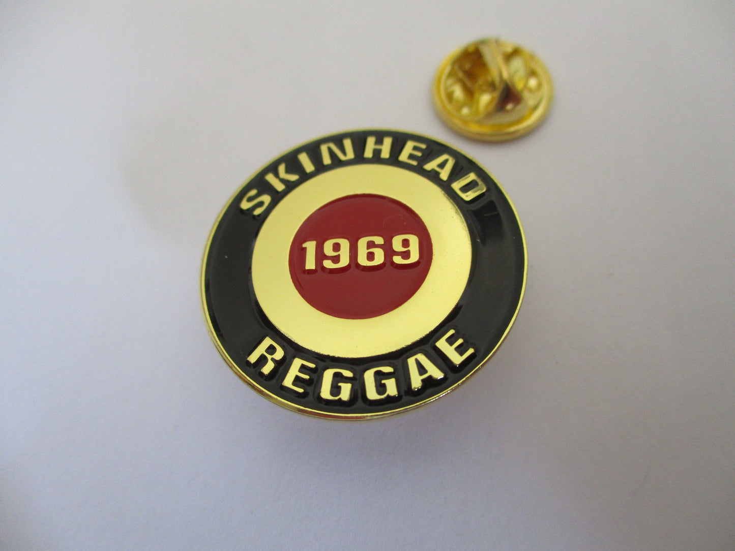 Walt Jabsco 2 Tone metal badge enamel pin Prince Buster Bad Manners Madness Specials The Beat Skinhead Reggae Ska Scooterist Mod Trojan Blue Beat